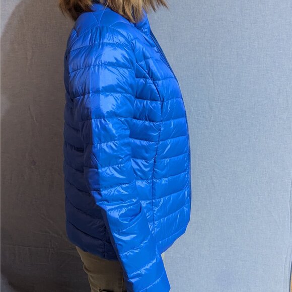Nuage Sport Lightweight Packable Puffer Jacket – Blue – Women’s M – NWT - Picture 3 of 8